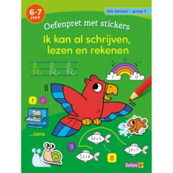 No Brand Oefenpret Met Stickers - Ik Kan Al Schrijven, Lezen En Rekenen