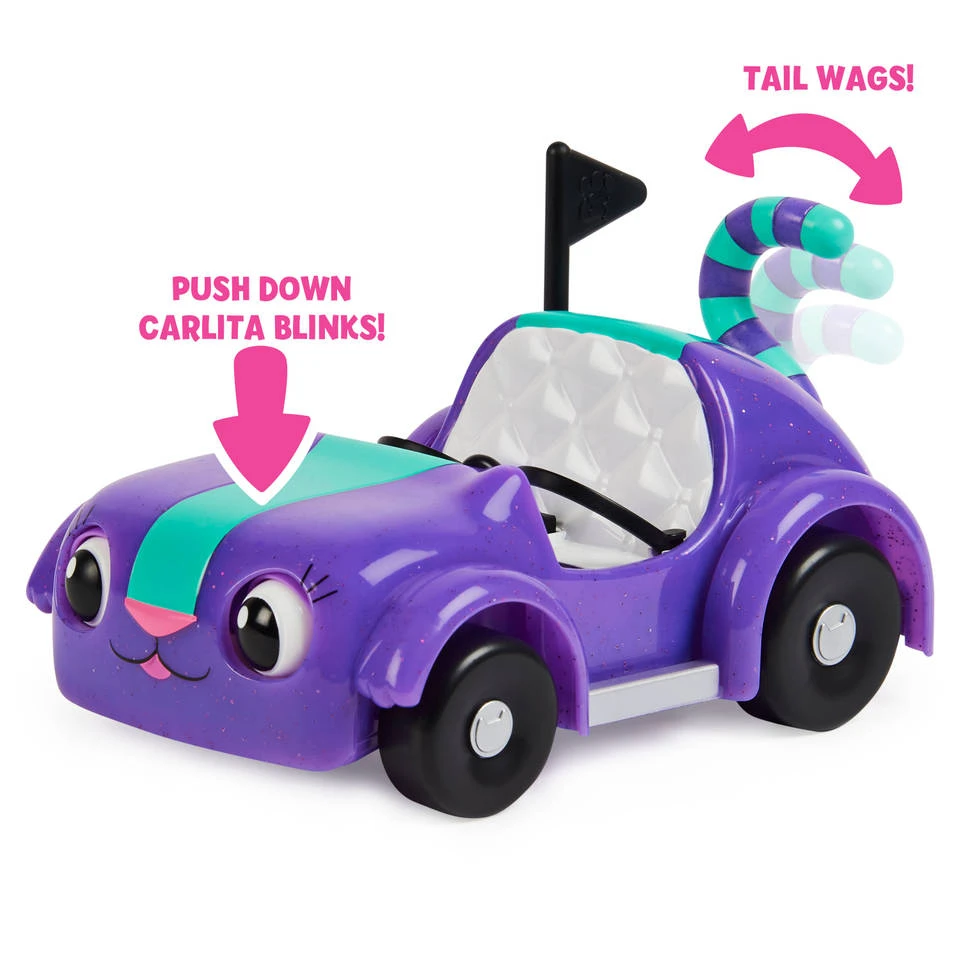 SPIN MASTER Gabby's Poppenhuis Carlita Auto Met Pandy 4 SPIN MASTER Gabby's Poppenhuis Carlita Auto Met Pandy - Afbeelding 3