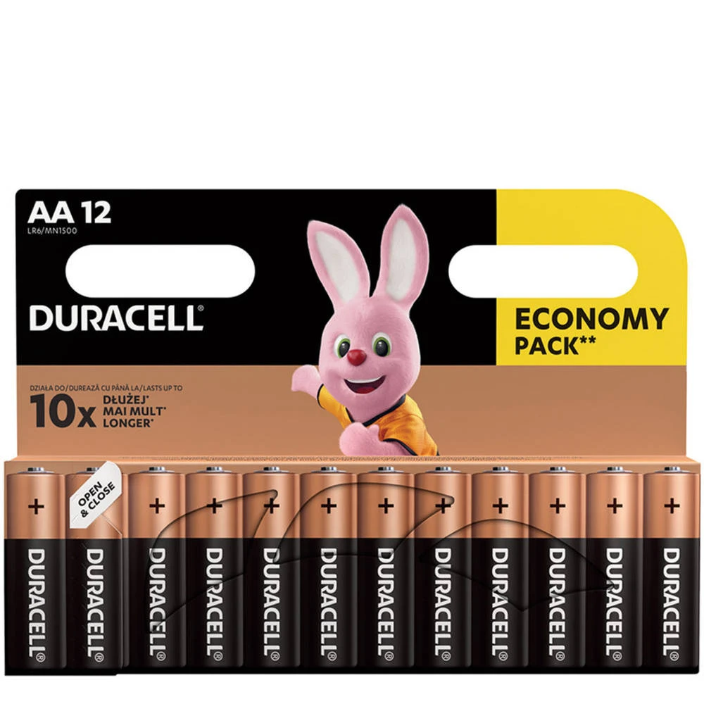 Duracell Alka AA-batterijen Set 12-delig 3 Duracell Alka AA-batterijen Set 12-delig