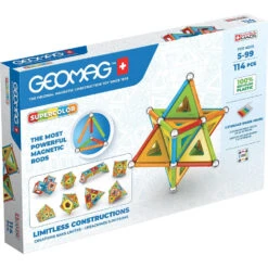 Geomag Super Color Gerecycled Set 114-delig