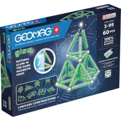 Geomag Glow Gerecycled Set 60-delig