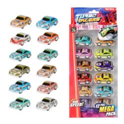 No Brand Turbo Racers Raceauto Set - 12 Stuks -Speelgoed Verkoopwinkel 1996403 554feeca