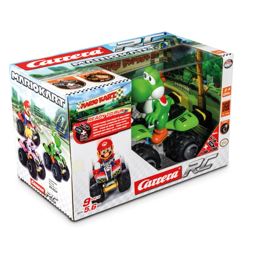 Carrera Mario Kart Op Afstand Bestuurbare Quad Yoshi 4 Carrera Mario Kart Op Afstand Bestuurbare Quad Yoshi - Afbeelding 2