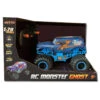 No Brand Gear2Play Op Afstand Bestuurbare Monstertruck Monster Ghost - 1:20