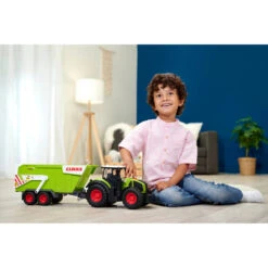 Dickie Toys Claas Tractor Met Aanhanger - 64 Cm -Speelgoed Verkoopwinkel 1996794 44b20e0b
