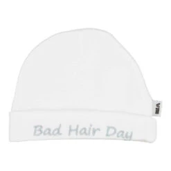 No Brand VIB Bad Hair Day Ronde Muts - Wit