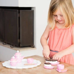 No Brand New Classic Toys Houten Theeset Met Taart - Roze -Speelgoed Verkoopwinkel 1997135 5163800d