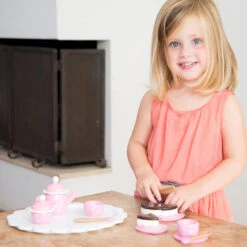 No Brand New Classic Toys Houten Theeset Met Taart - Roze -Speelgoed Verkoopwinkel 1997135 f656c082