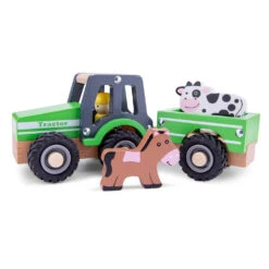 No Brand New Classic Toys Houten Tractor Met Aanhanger + Dieren -Speelgoed Verkoopwinkel 1997140 86d92b3c