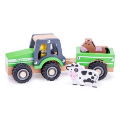 No Brand New Classic Toys Houten Tractor Met Aanhanger + Dieren -Speelgoed Verkoopwinkel 1997140 c5db7ff6