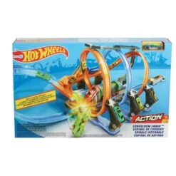 Hot Wheels Kurkentrekker Crash Racebaanset 10 Hot Wheels Kurkentrekker Crash Racebaanset -Speelgoed Verkoopwinkel EB 1885172B